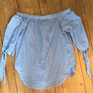 off the shoulder tee